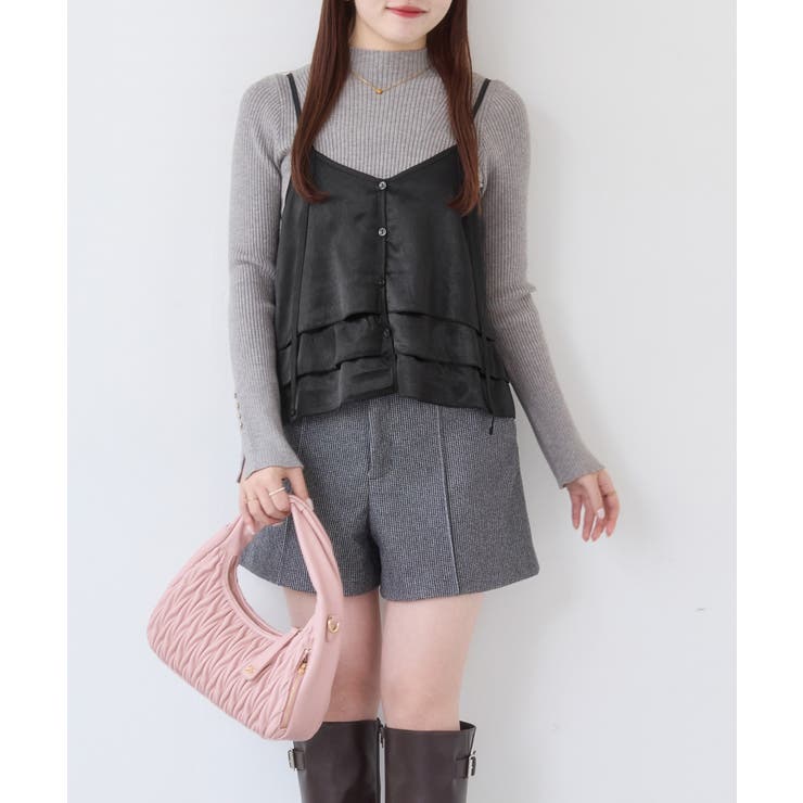 【WEB限定】サテンフリルビスチェ/2WAY | VIS  | 詳細画像11 