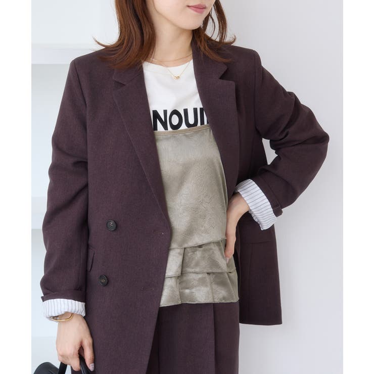 【WEB限定】サテンフリルビスチェ/2WAY | VIS  | 詳細画像14 