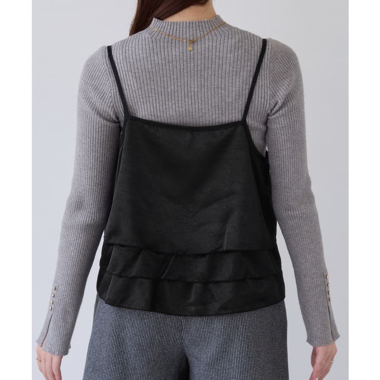 【WEB限定】サテンフリルビスチェ/2WAY | VIS  | 詳細画像19 