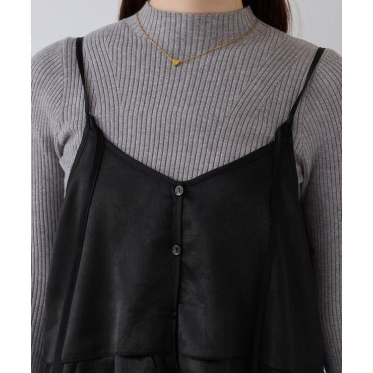 【WEB限定】サテンフリルビスチェ/2WAY | VIS  | 詳細画像20 