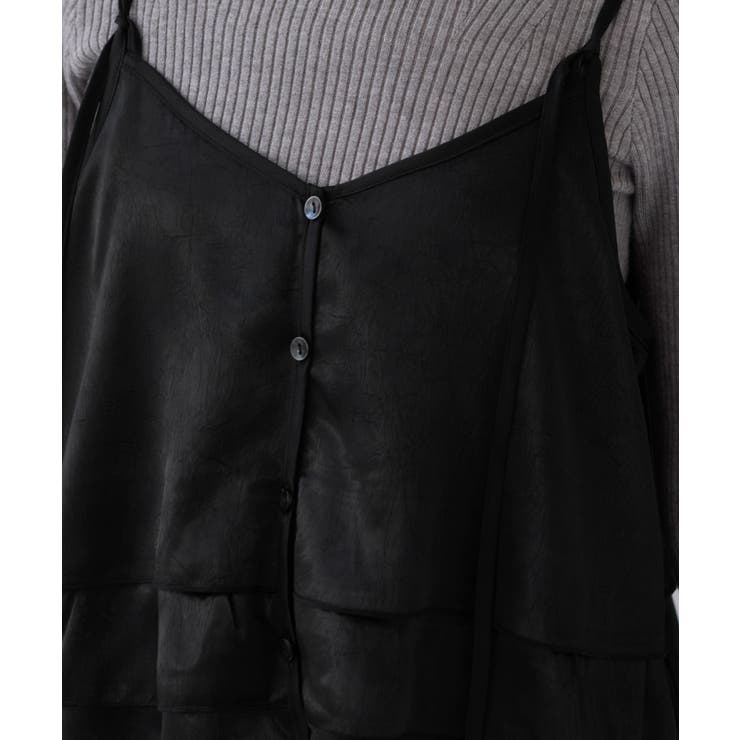 【WEB限定】サテンフリルビスチェ/2WAY | VIS  | 詳細画像22 