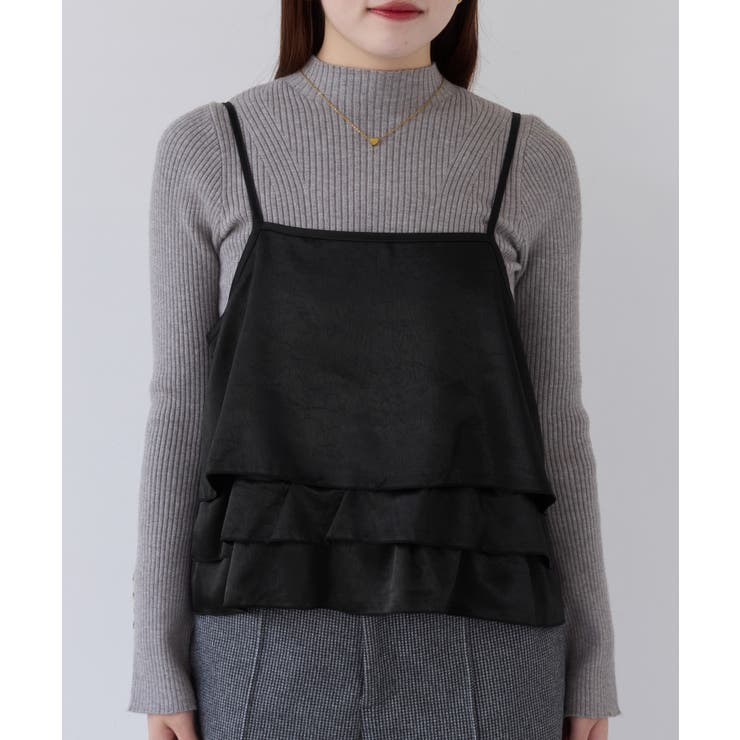 【WEB限定】サテンフリルビスチェ/2WAY | VIS  | 詳細画像23 