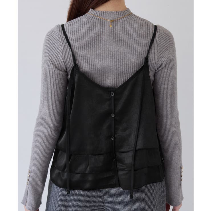 【WEB限定】サテンフリルビスチェ/2WAY | VIS  | 詳細画像24 