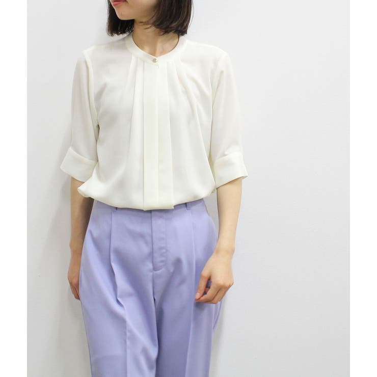 【2WAY】フロントタックブラウス | VIS  | 詳細画像10 