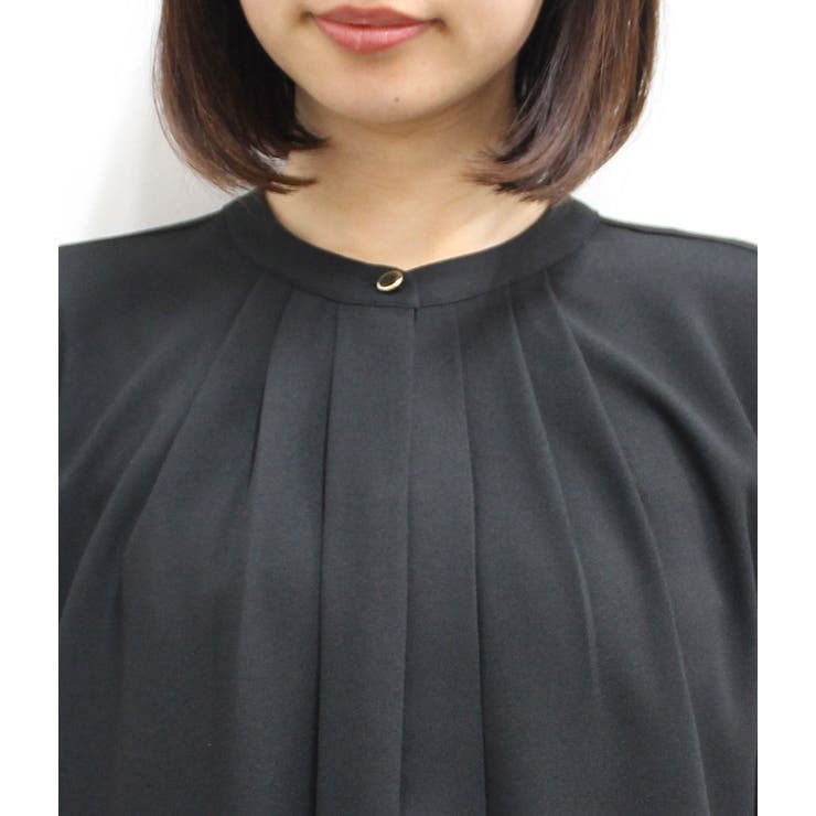 【2WAY】フロントタックブラウス | VIS  | 詳細画像4 