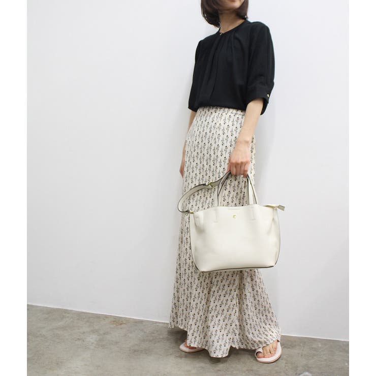 【2WAY】フロントタックブラウス | VIS  | 詳細画像9 