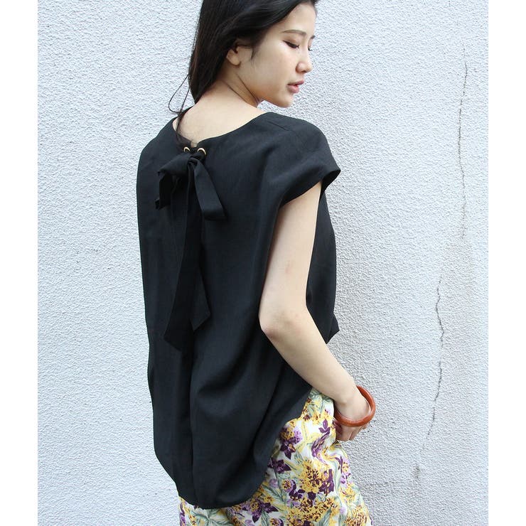 【セットアップ対応】バックリボンブラウス | VIS  | 詳細画像16 