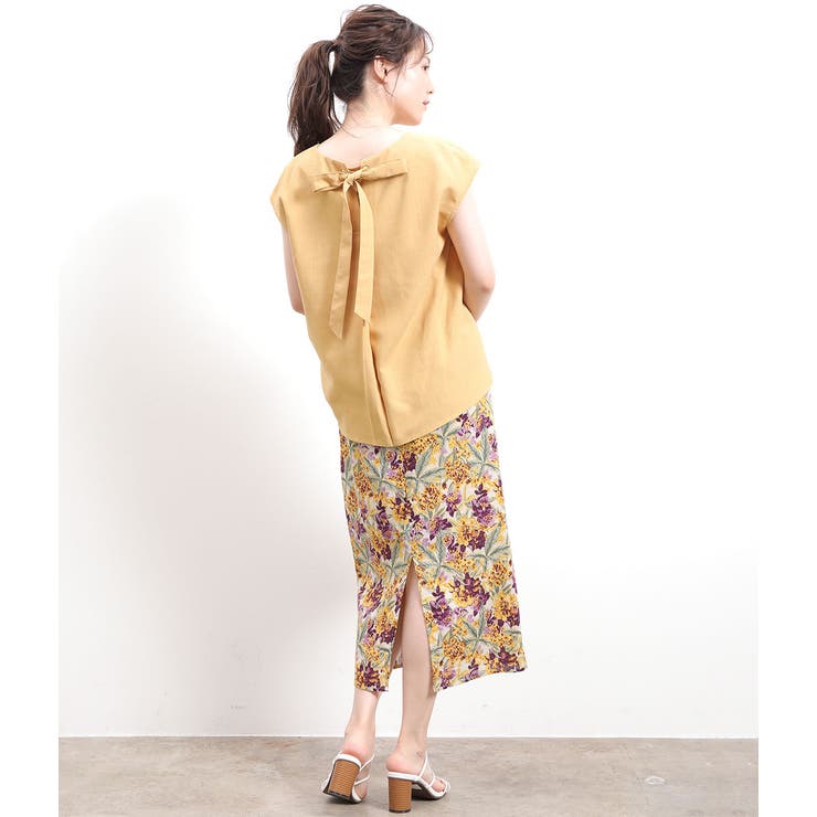 【セットアップ対応】バックリボンブラウス | VIS  | 詳細画像22 