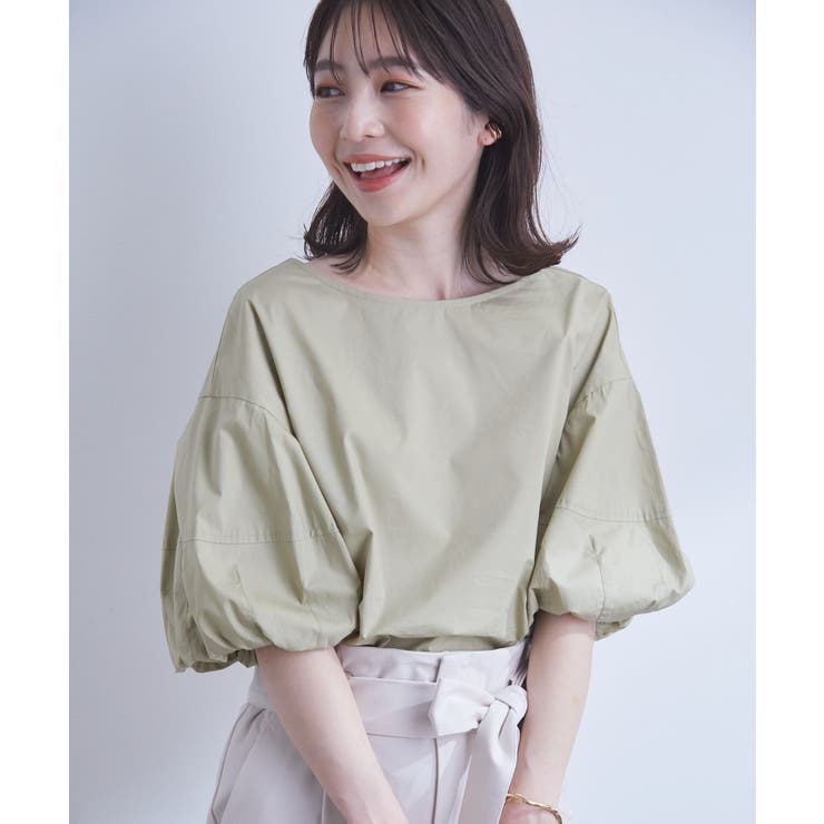美人百花4月号掲載 ボリュームスリーブブラウス 品番 Visw Vis ビス のレディースファッション通販 Shoplist ショップリスト