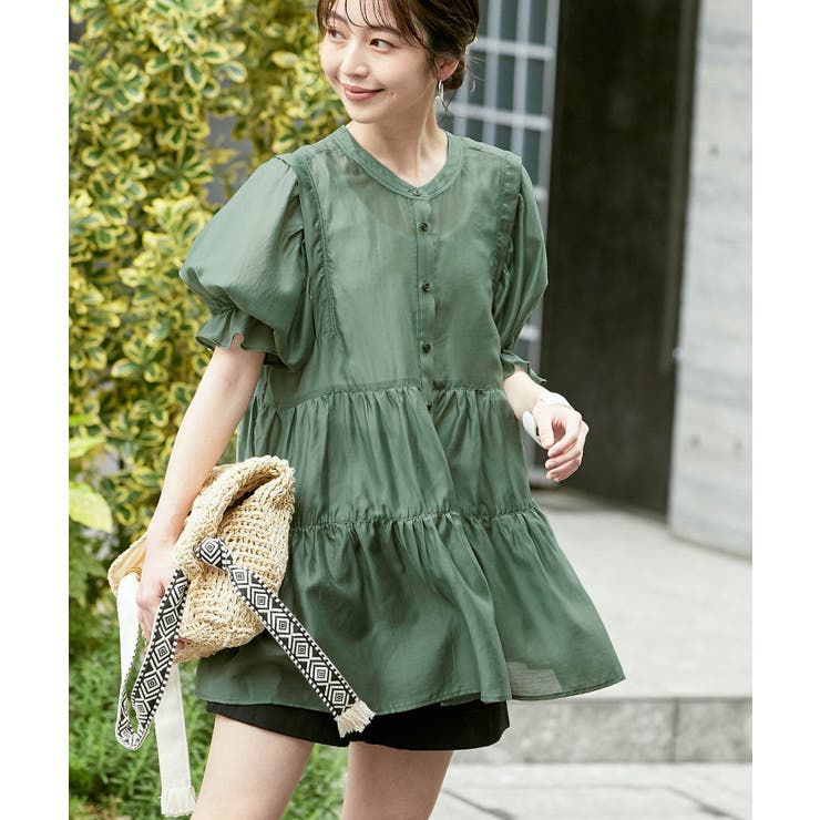 ユナイテッドトウキョウ⭐️トラペーズチュニックブラウス 20AW ベージュ0 S UNITED TOKYO（ユナイテッド トウキョウ）公式通販｜UNITED