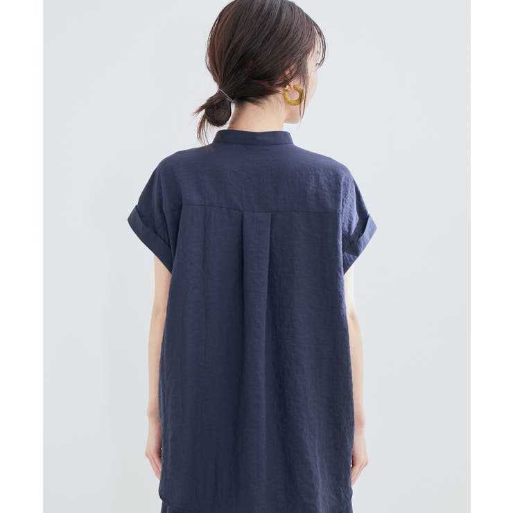 【セットアップ対応】柄＆無地アソートブラウス【EASY CARE】 | VIS  | 詳細画像20 