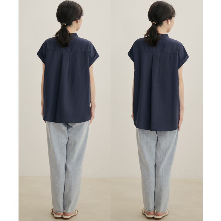 【セットアップ対応】柄＆無地アソートブラウス【EASY CARE】 | VIS  | 詳細画像36 