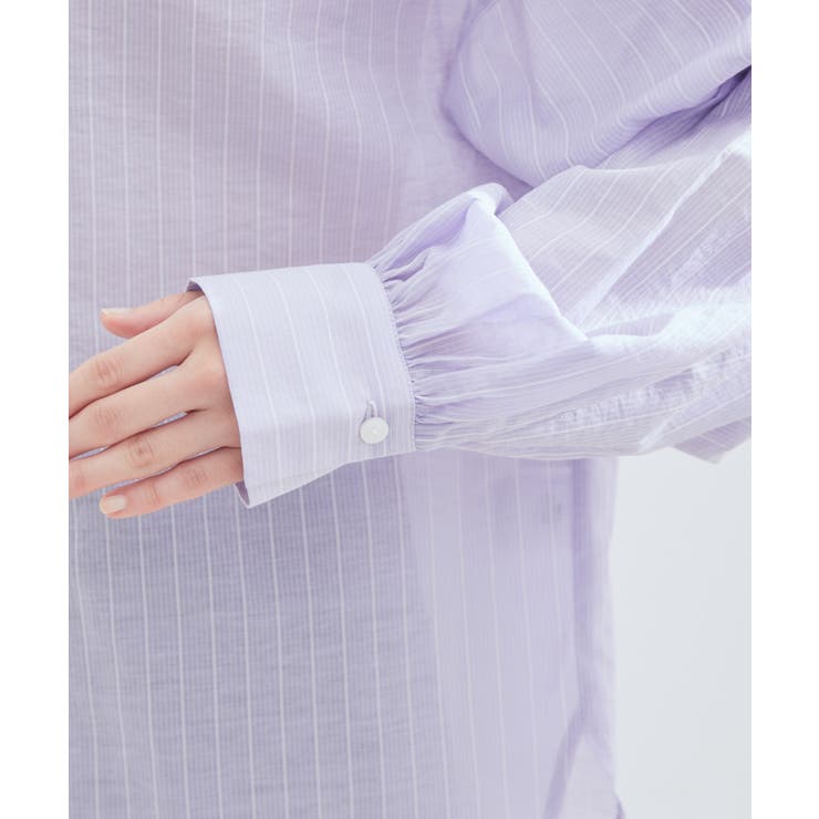 シアーストライプシャツ | VIS  | 詳細画像18 