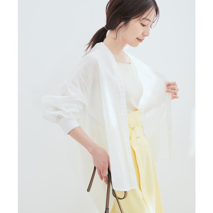 シアーストライプシャツ | VIS  | 詳細画像7 