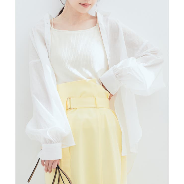 シアーストライプシャツ | VIS  | 詳細画像8 