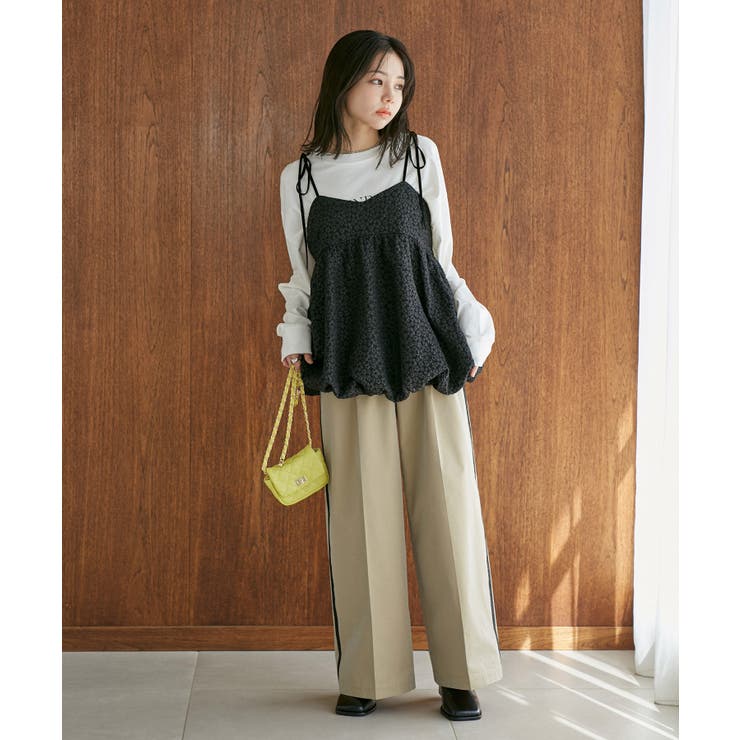 ジャガードバルーンリボンキャミソール | VIS  | 詳細画像11 