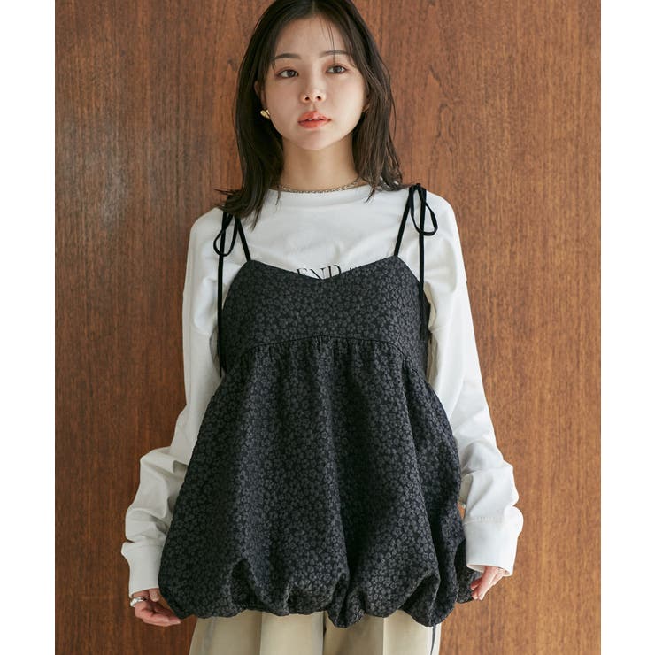 ジャガードバルーンリボンキャミソール | VIS  | 詳細画像15 