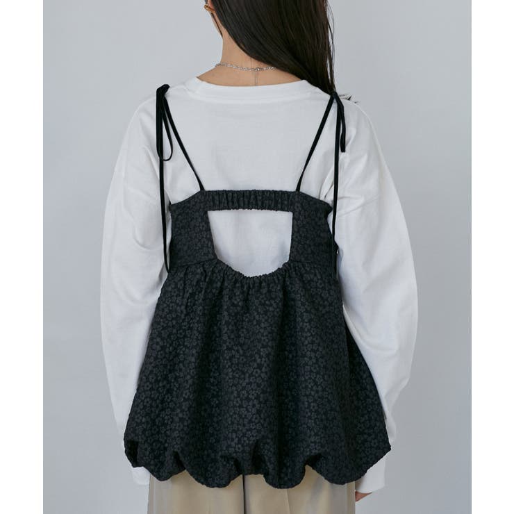 ジャガードバルーンリボンキャミソール | VIS  | 詳細画像21 