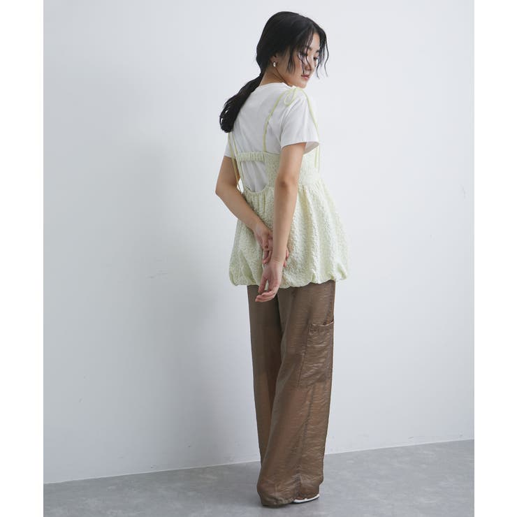 ジャガードバルーンリボンキャミソール | VIS  | 詳細画像5 