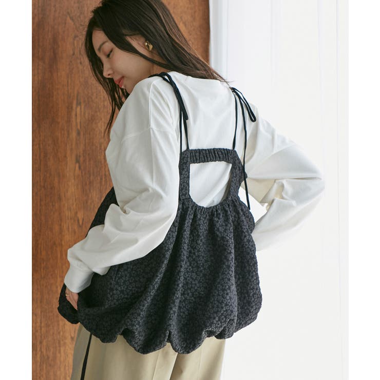 ジャガードバルーンリボンキャミソール | VIS  | 詳細画像8 