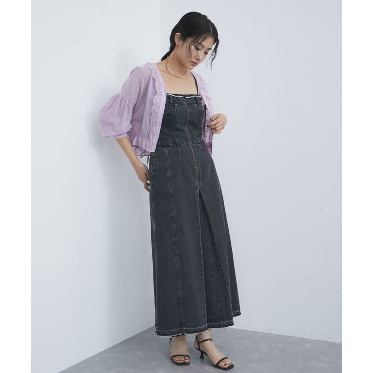 ドビーフラワーブラウス | VIS  | 詳細画像2 