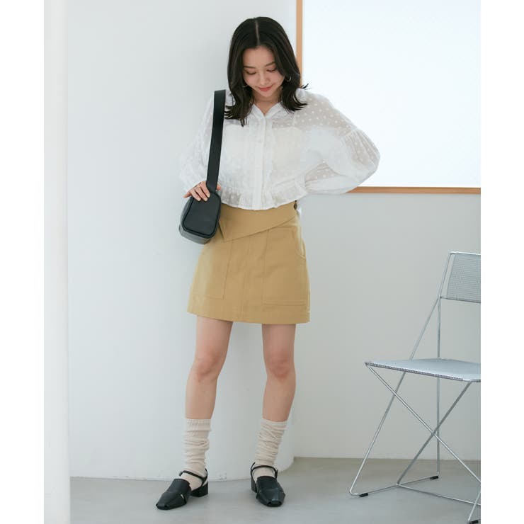 ドビーフラワーブラウス | VIS  | 詳細画像29 