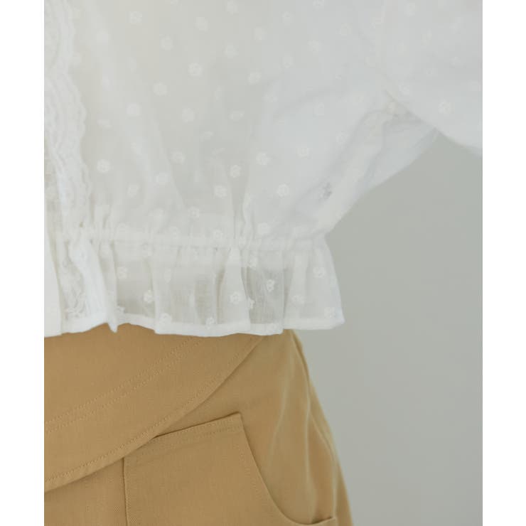 ドビーフラワーブラウス | VIS  | 詳細画像35 