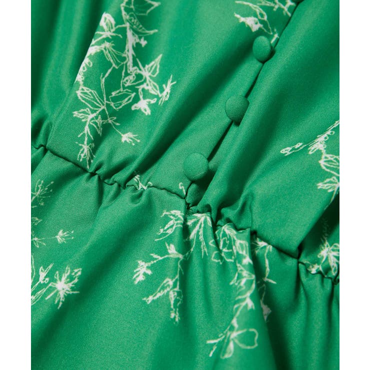 バルーンスリーブVネックブラウス | VIS  | 詳細画像25 