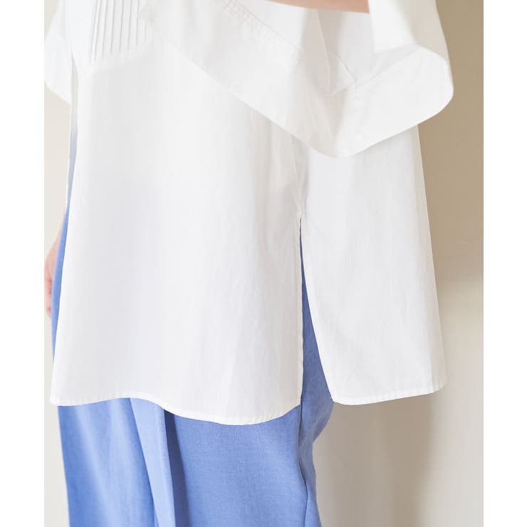 【洗える】オーバーサイズピンタックシャツ | VIS  | 詳細画像25 