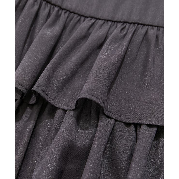 【洗える】シアーフリルブラウス | VIS  | 詳細画像18 