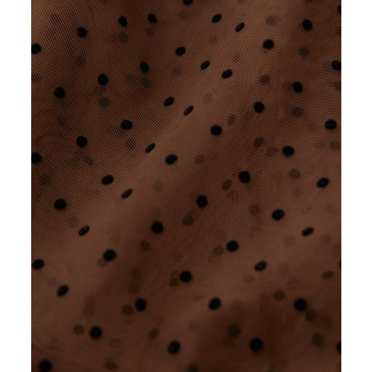 フロッキードットチュールチュニック | VIS  | 詳細画像21 