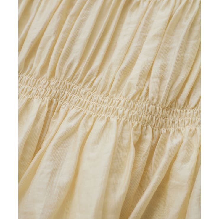 【洗える】シャーリングブラウス | VIS  | 詳細画像24 