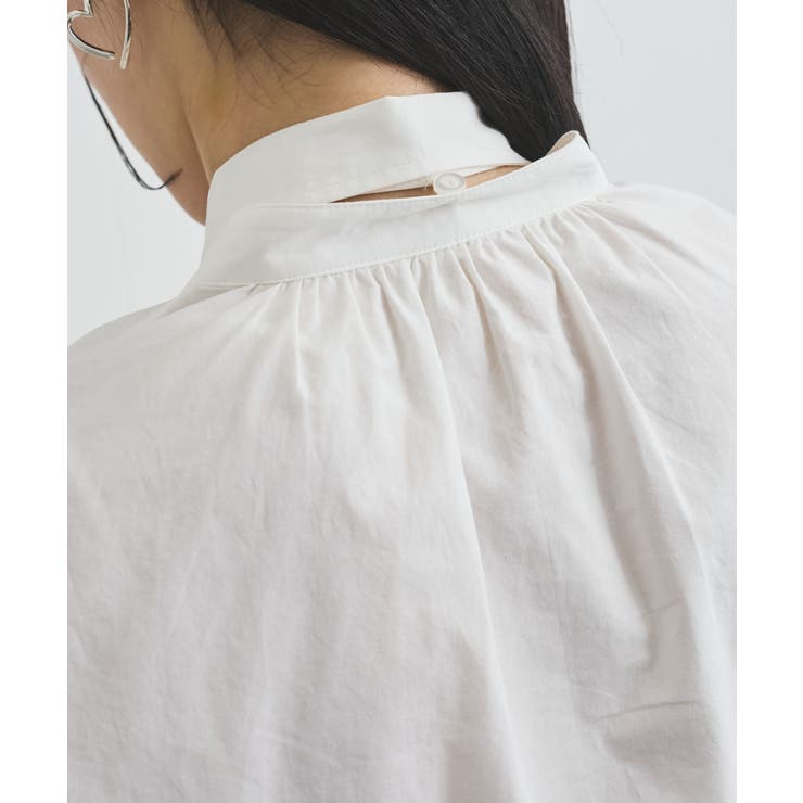 【洗える】アソートボウタイブラウス(デニム＆シャツ) | VIS  | 詳細画像20 