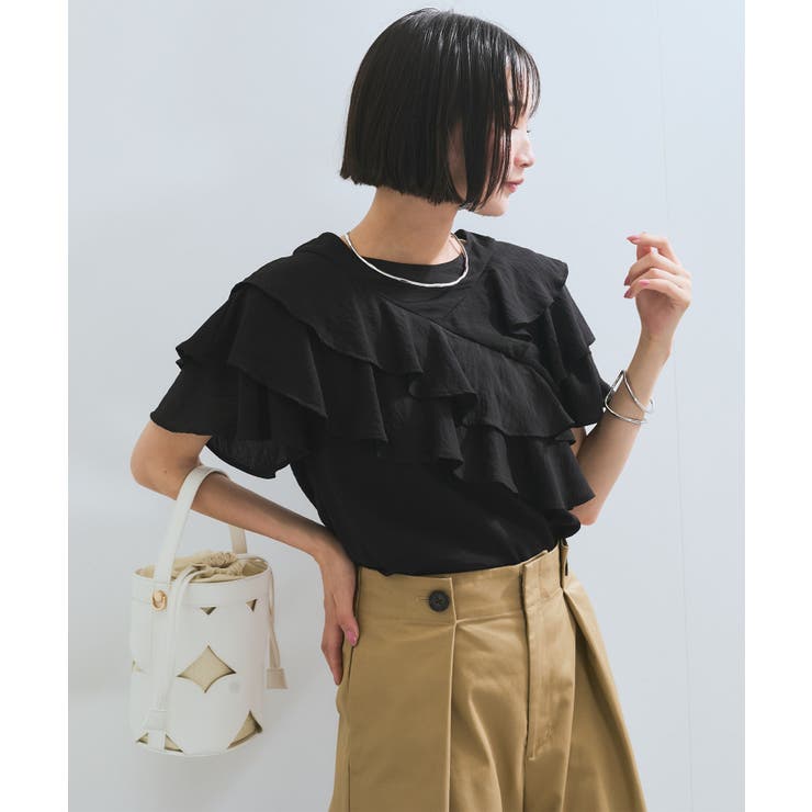 フリルティアードブラウス | VIS  | 詳細画像10 
