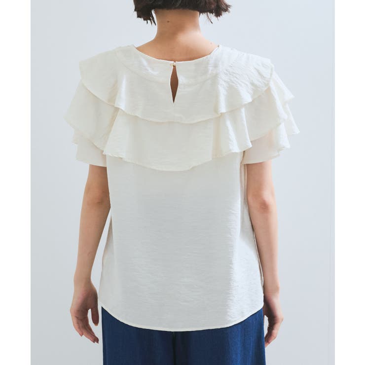 フリルティアードブラウス | VIS  | 詳細画像15 