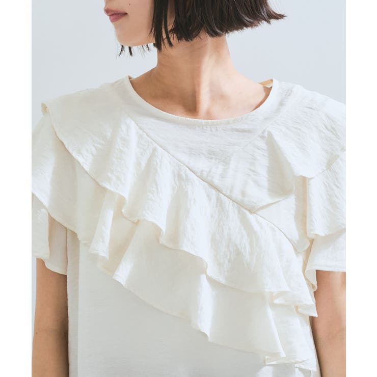 フリルティアードブラウス | VIS  | 詳細画像16 