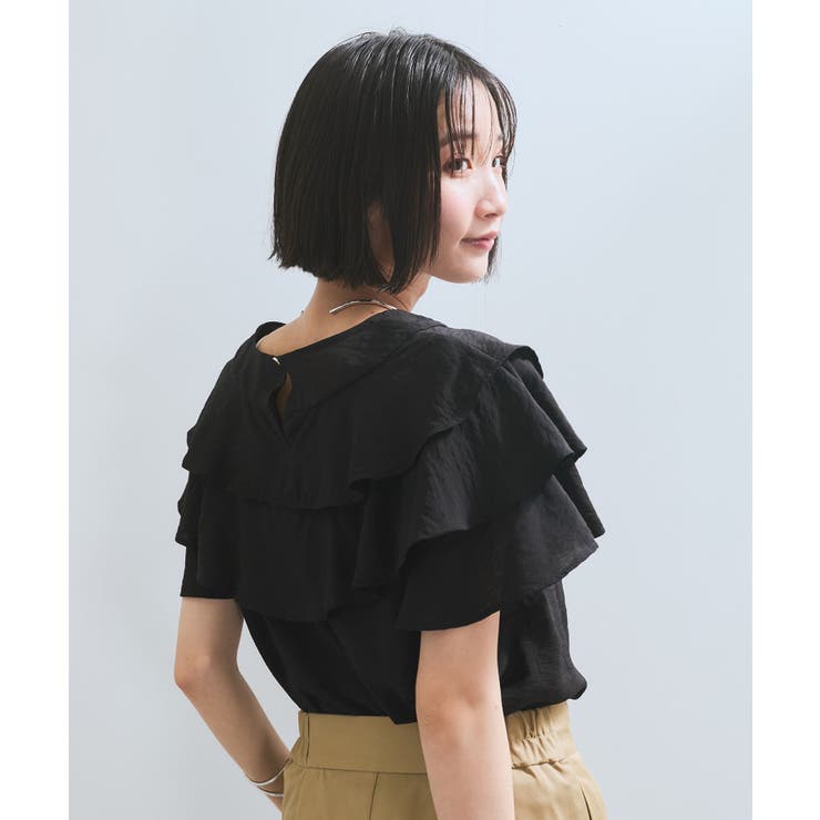 フリルティアードブラウス | VIS  | 詳細画像9 