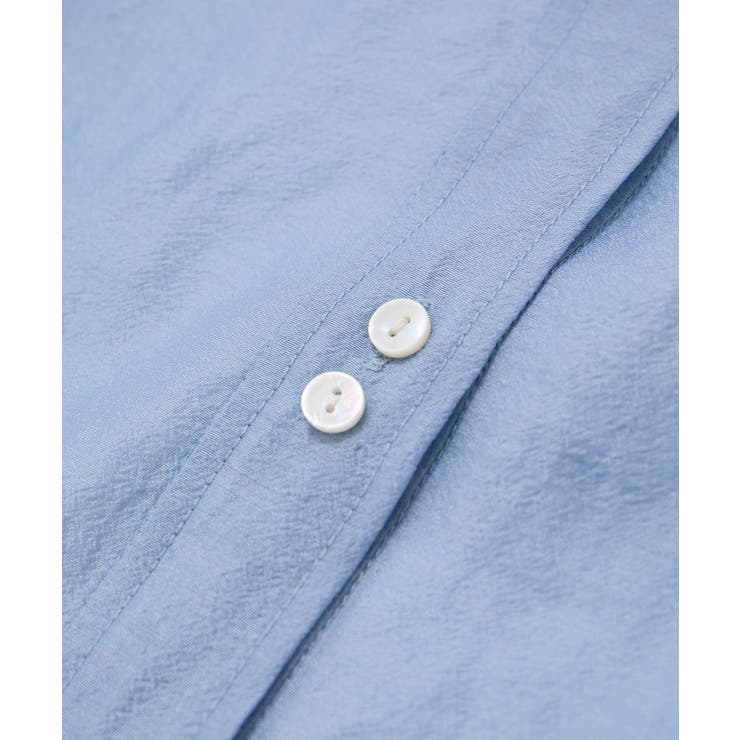 シアー＆チェックショート丈シャツ | VIS  | 詳細画像19 