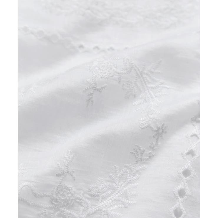 コンパクトビッグカラーブラウス | VIS  | 詳細画像23 