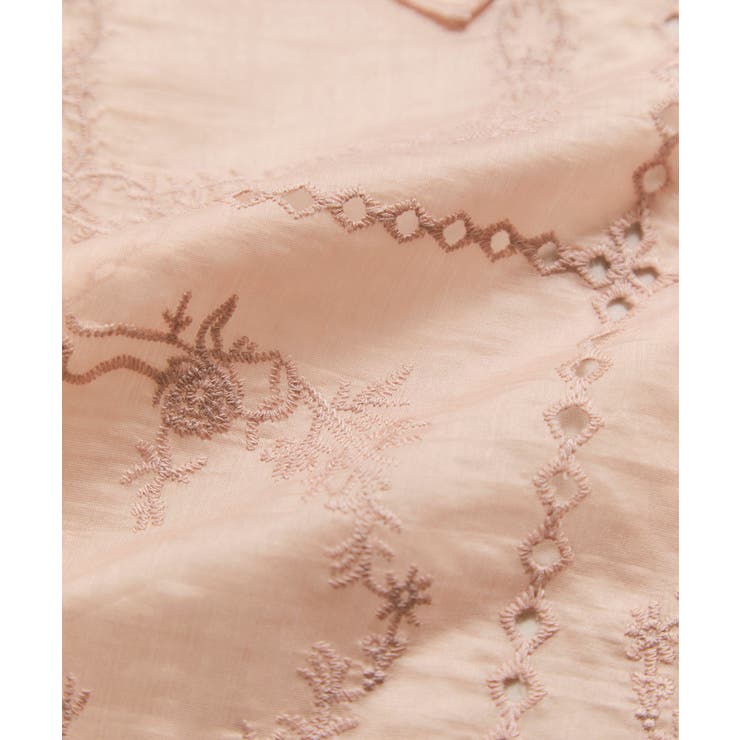 コンパクトビッグカラーブラウス | VIS  | 詳細画像25 