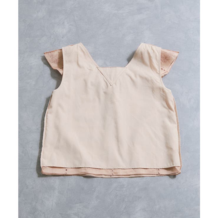 コンパクトビッグカラーブラウス | VIS  | 詳細画像26 