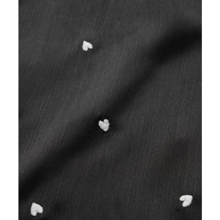 ハートモチーフ刺繍ブラウス/イージーケア | VIS  | 詳細画像22 