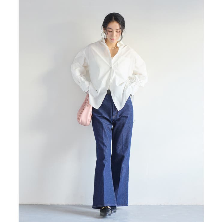 レーススリーブAラインシャツ | VIS  | 詳細画像2 