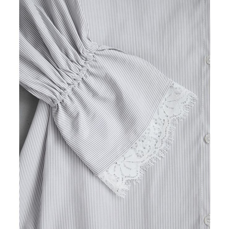 レーススリーブAラインシャツ | VIS  | 詳細画像28 