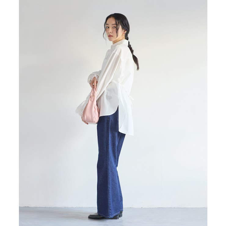 レーススリーブAラインシャツ | VIS  | 詳細画像3 