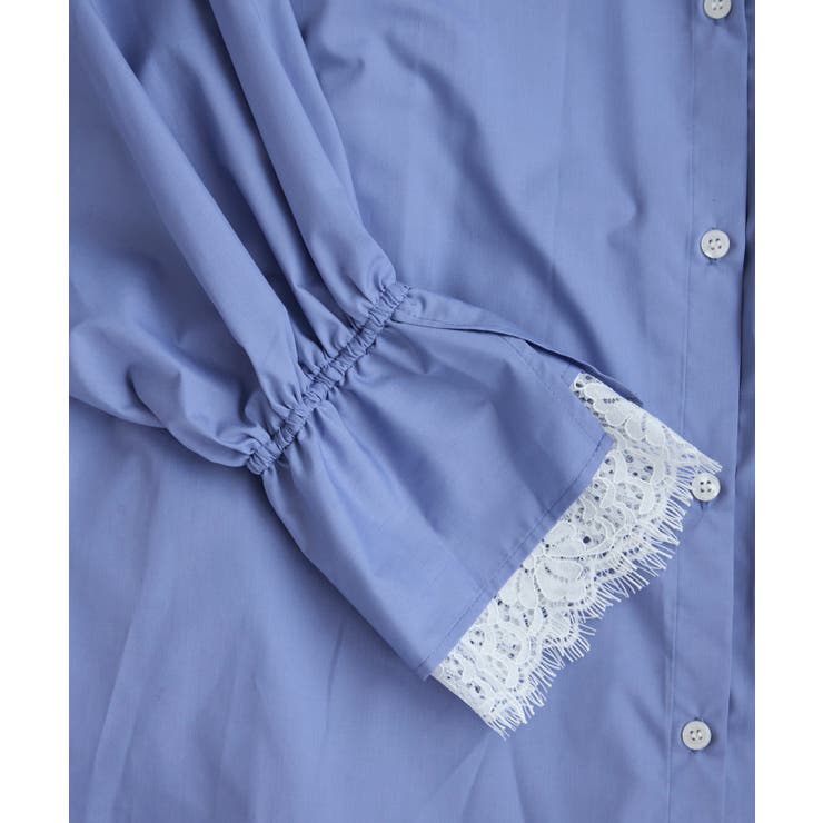 レーススリーブAラインシャツ | VIS  | 詳細画像30 