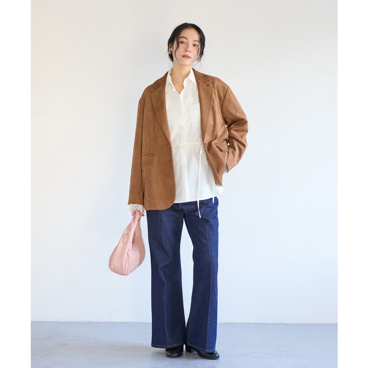 レーススリーブAラインシャツ | VIS  | 詳細画像6 