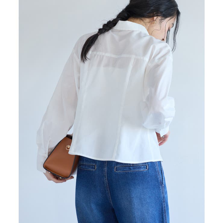 フロントギャザーシャツ | VIS  | 詳細画像20 