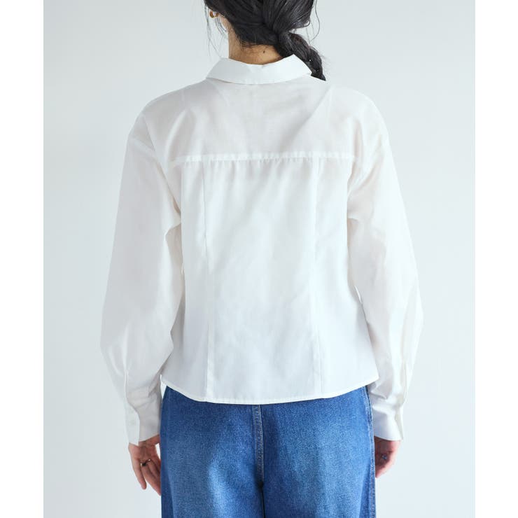 フロントギャザーシャツ | VIS  | 詳細画像26 