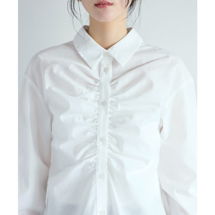 フロントギャザーシャツ | VIS  | 詳細画像27 